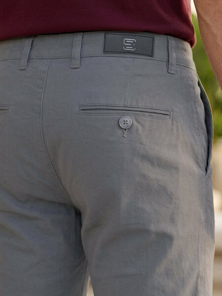 Light Grey Smart Fit Chino Pant-74