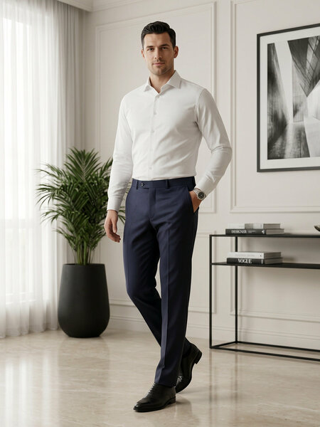Navy Executive Formal Dress Pant (FDT-431)