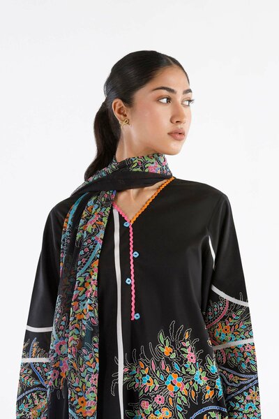 Stitched Printed Lawn Suit