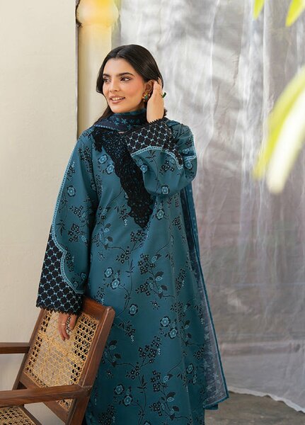 Namah by Xenia Formals Unstitched Embroidered Lawn 3 Piece Suit XF26ULN 05 - SAFA - Festive Collection