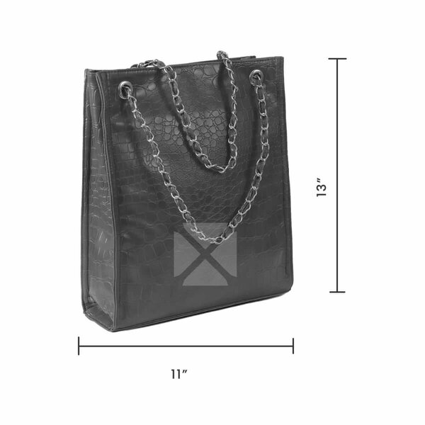Long Crocodile Black