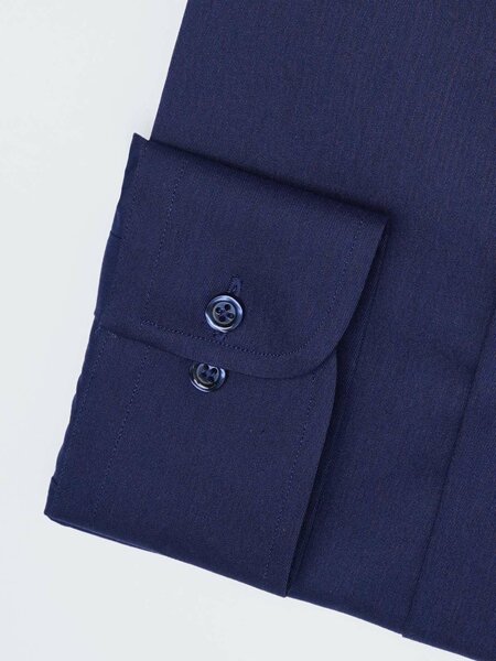 Navy Blue Plain, Performance Dress Shirt (FS-2851)