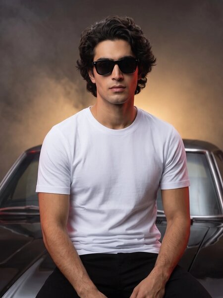 White Basic T-Shirt (TEE-479)