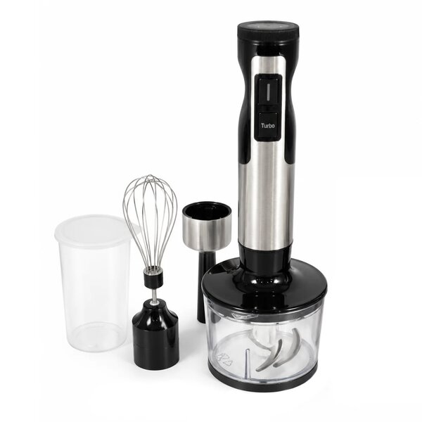 3-in-1 Stick Hand Blender 1500W SF-1005 – Immersion Blender with Chopper, Whisk & Measuring Beaker