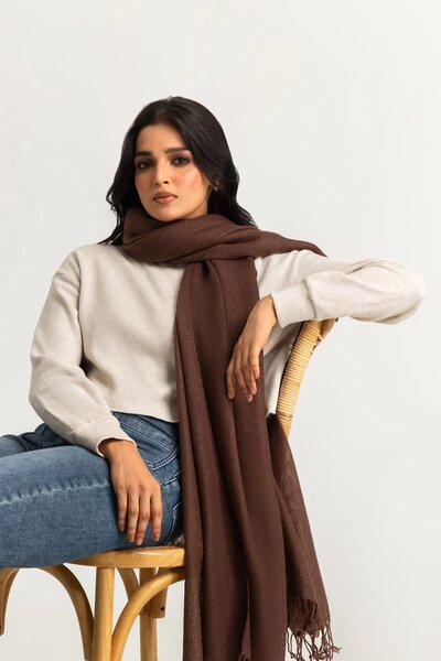 Acrylic Dyed Shawl
