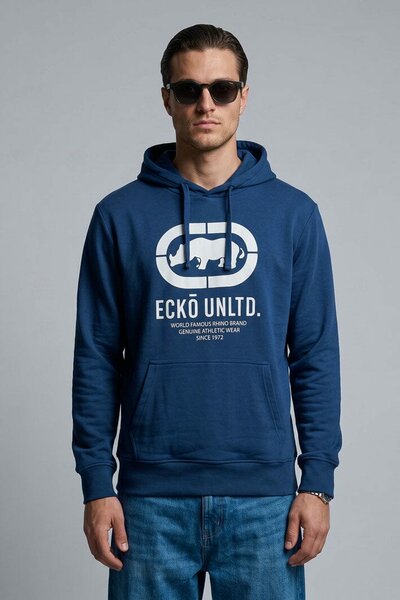 EU Men's Logo Pullover Hoodie