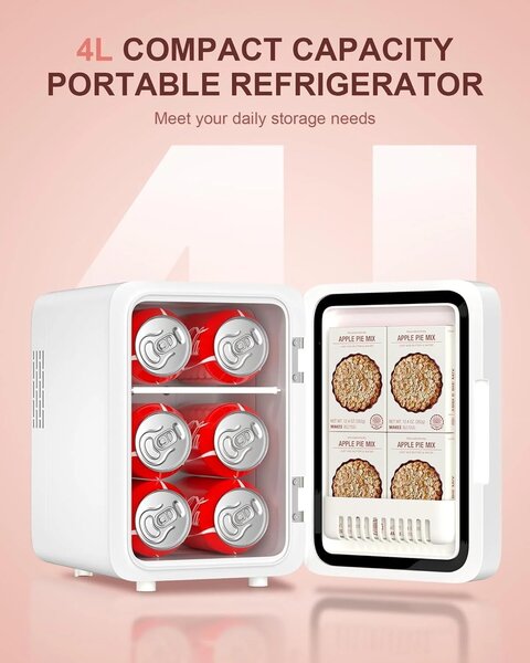 Home.Co - Mini Refrigerator (4L) - Random Color