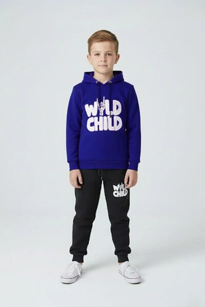 Boy's Wild Child Hooded Twin Set