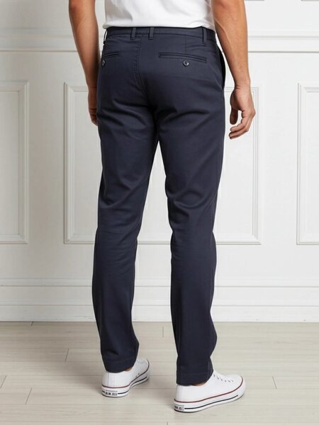 Navy Blue Cotton Stretch Trouser (CST-003)