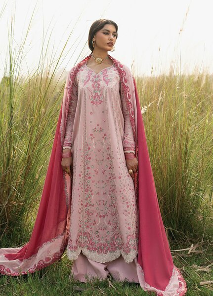 Sukhan by Afrozeh Unstitched Embroidered Viscose 3 Piece Suit AF26UVS Ghurur FW01256 - Winter Collection