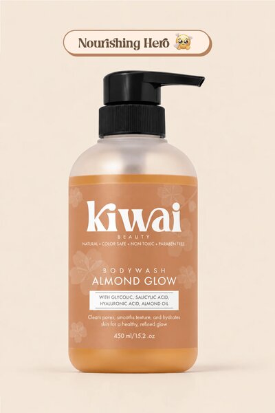 Kiwai Beauty - Almond Glow Bodywash - 450 Ml