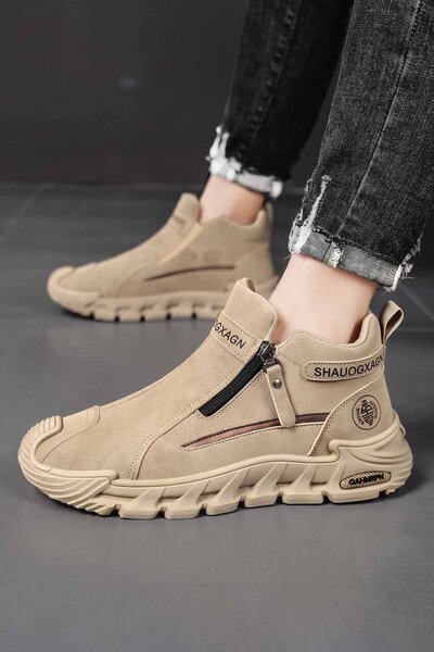 Men's Premium Zipper Sneakers