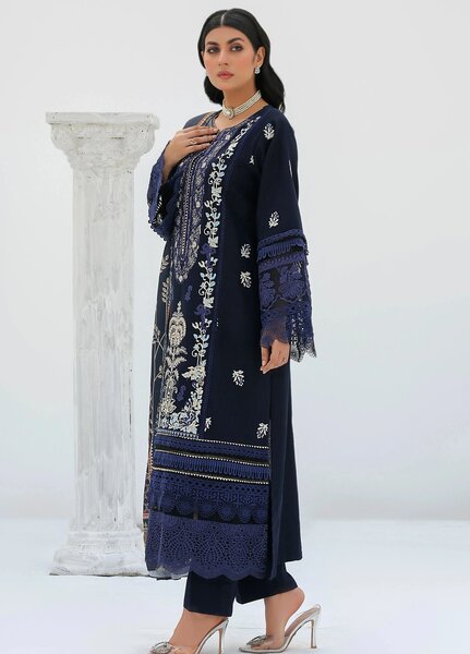 Chandan Nagri RTW Embroidered Khaddar 3 Piece Suit Muse - Winter Collection