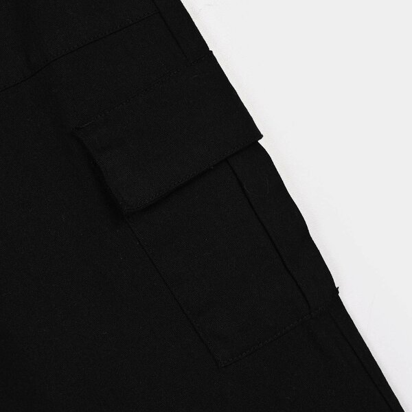 Girls Cotton Twill Pant Jet-BLACK