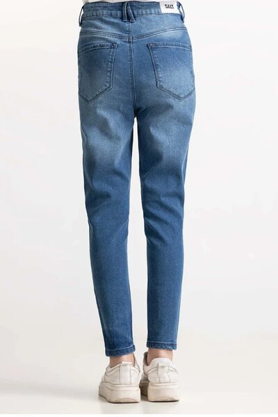 Blue Basic Denim Jeans