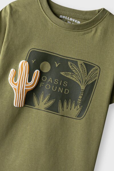 Boys Olive Desert T-Shirt