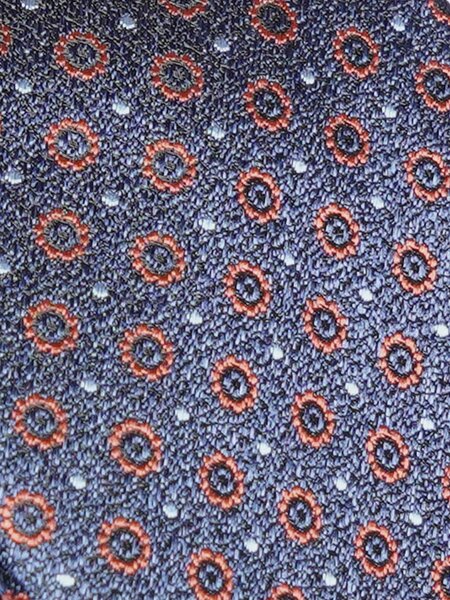 Navy Blue Designer Self Tie (TIE-1880)