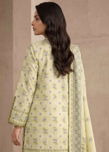 Zellbury Unstitched Printed Lawn 3 Piece Suit ZB26ULIV WUS26X38070 - Casual Collection