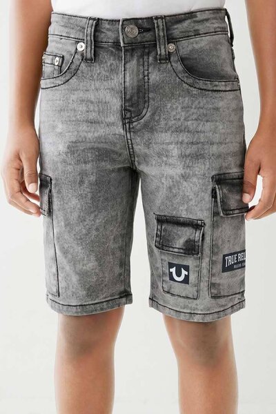 TR Boy's Denim Cargo Shorts
