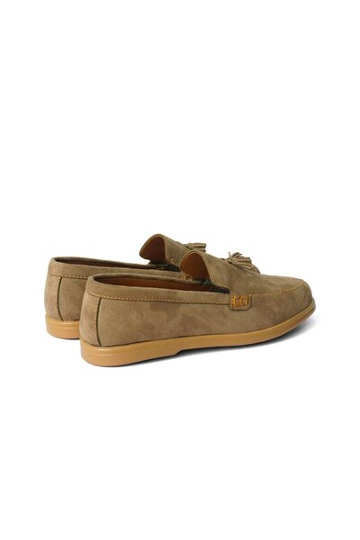 Alba Men's Suede Tassel Loafers