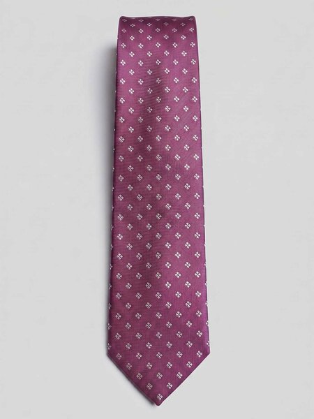 Purple Designer Self Tie (TIE-1842)