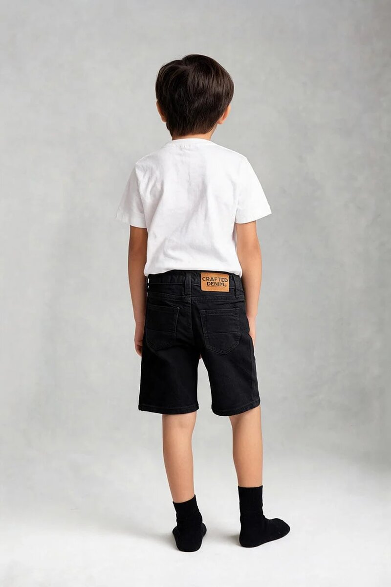 CD Boy's Basic Denim Shorts