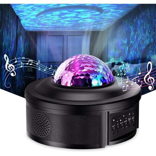 Home.Co- Star Galaxy Projector Night Light With BT Speaker