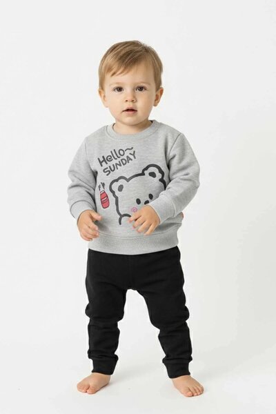 Cutie Boy's Hello Sunday Sweatshirt
