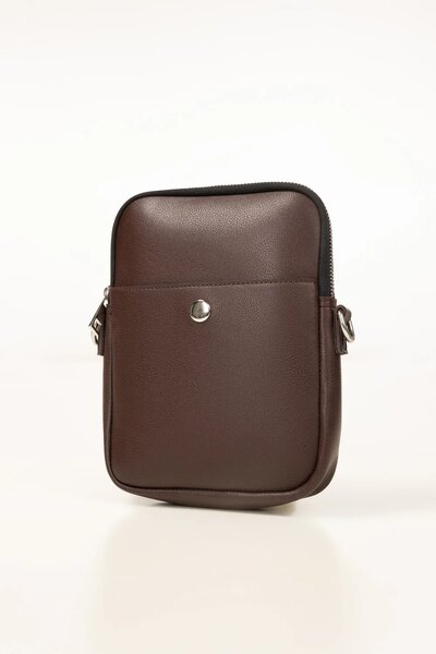 Dark Brown Cross Body Bag