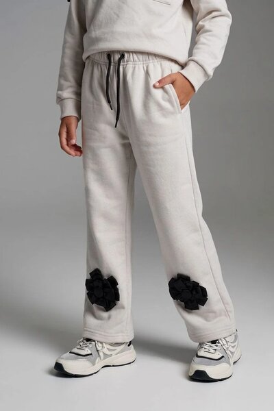Girl's Rosette Fleece Twin Set