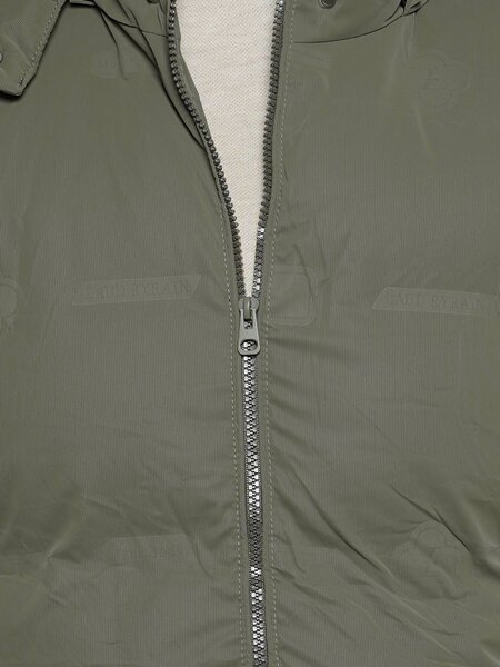 Light Green Imported Sleeveless Hooded Puffer (PJ-108)