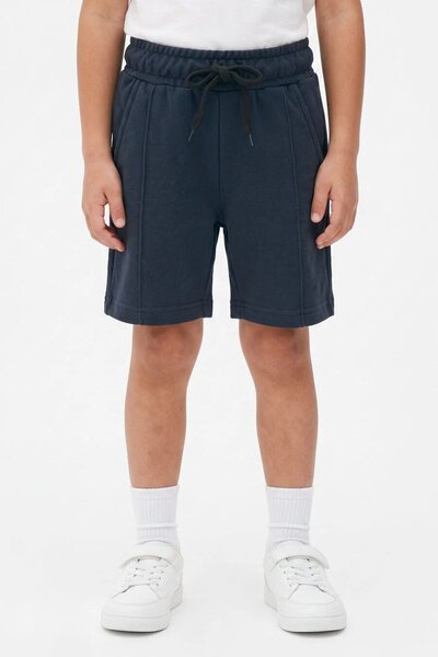 Max 21 Kid's Pleated Pique Shorts