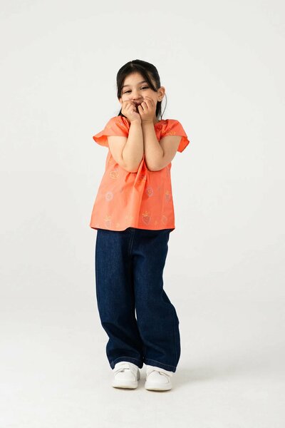 Peach Meadow Charm Top