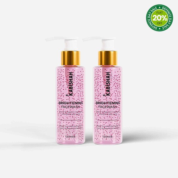 LuminaBright Whitening Face Wash Double Pack: Duo Glow