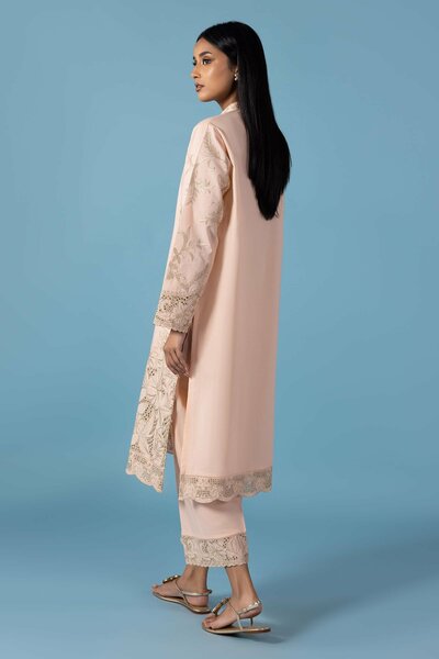 Stitched Lawn Embroidered Lawn Culotte