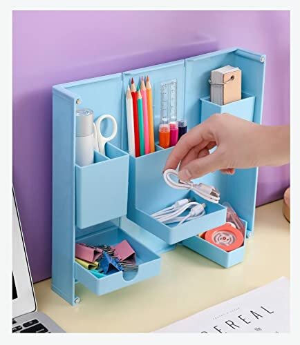 Home.co- Foldable Desktop Storage