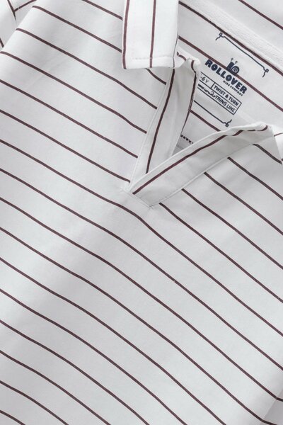 Striped Drop Shoulder Tee