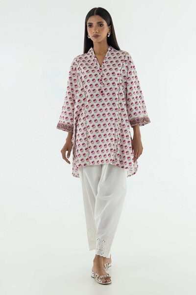 Stitched Basic Printed Shirt