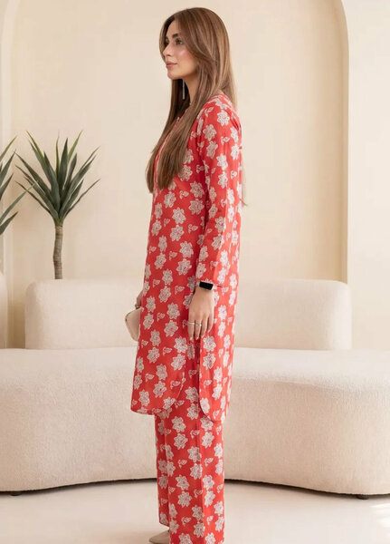 Salitex Unstitched Printed Lawn 2 Piece Suit SUNS82AG2002 Summer Collection