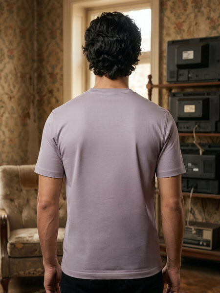 Beige Basic T-Shirt (TEE-521)