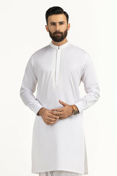 Regular Fit Embroidered Suits