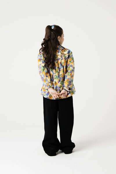 Marigold Mosaic Cotton Top