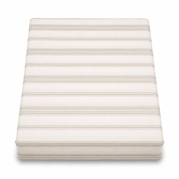 Linear Greens Double Bed Sheet 96″ × 102″ – Fresh Contemporary Line-Pattern Bedding