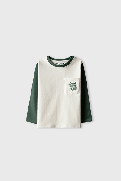 Boys Forest Club Contrast Tee