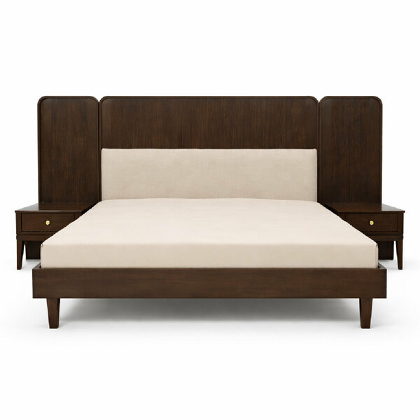 Oaklin King Size Solid Wood Bed