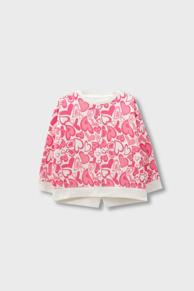 Heart Huddle Girls' Fleece Sweatshirt