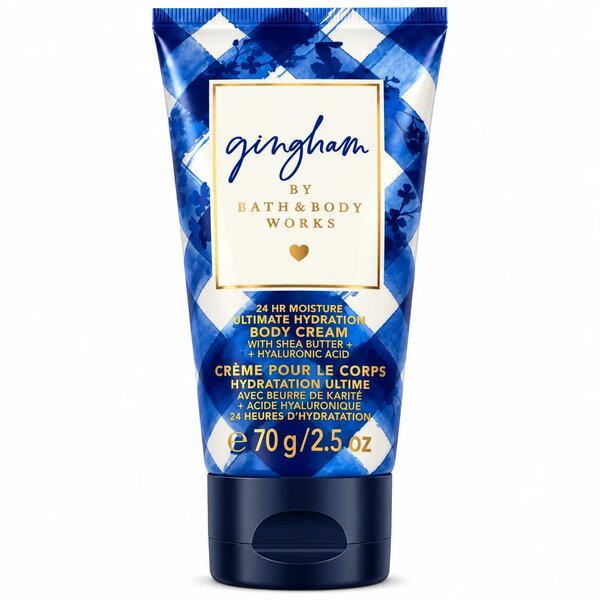 Bath & Body Works - Travel Ultimate Hydration Body Cream - Gingham 70g