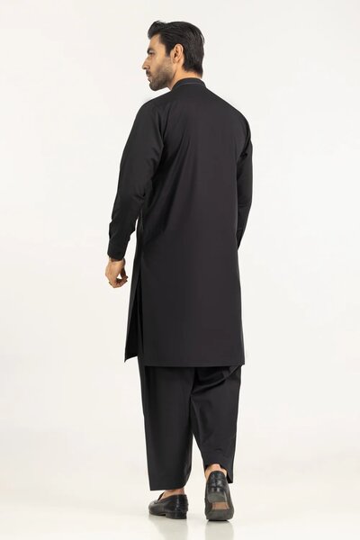 Regular Fit Embroidered Suits