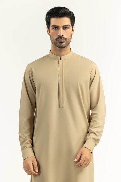 Regular Fit Embroidered Suits