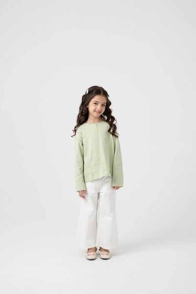 Mint Glitter Tee